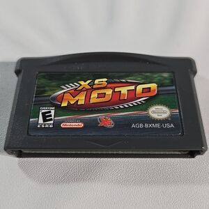 Nintendo XS Moto Game Boy Advance Cartridge – Black and Green Label